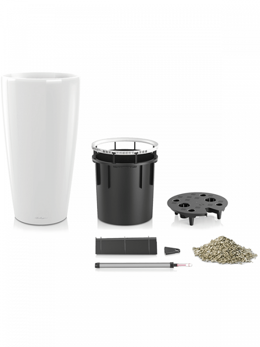 Ghiveci LECHUZA Premium Rondo Alb 40 x 75 [2]