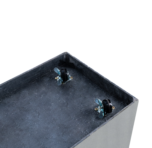 Jardinieră ARGENTO Box 100 (cu roți) [2]