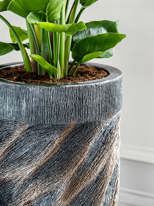 Ghiveci LUXE LITE UNIVERSE WAVE bronz 38 x 110 [3]