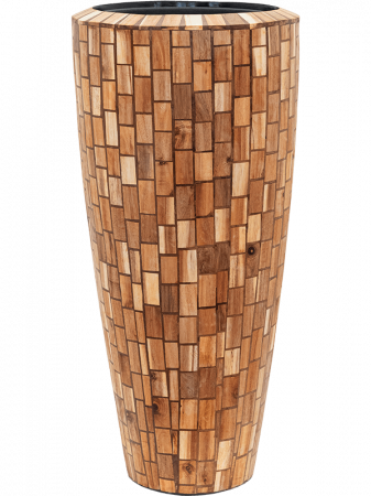 Ghivece de interior - Ghiveci FACETS Jenga (cu liner) 41 x 90