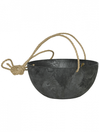 Ghivece de exterior - Ghiveci ARTSTONE Fiona 31/15 cm, negru