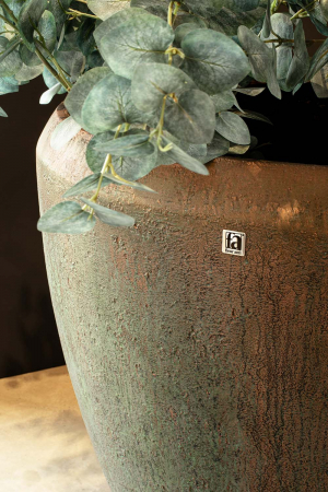 Ghiveci ATLANTIS rotund, 41/41 cm, bronz [2]