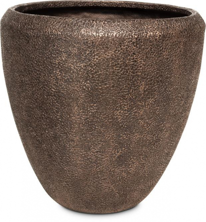Ghivece de exterior - Ghiveci CORAL rotund, 80/80 cm, bronz patinat