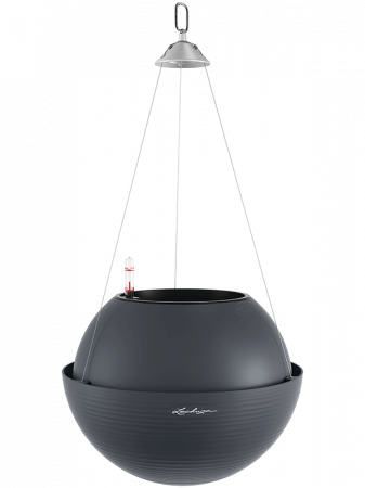 Ghivece de interior - Ghiveci LECHUZA Bola Color Ardezie 32 x 25