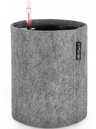 Ghivece de interior - Ghiveci LECHUZA Trendcover Gri 23 x 26.5