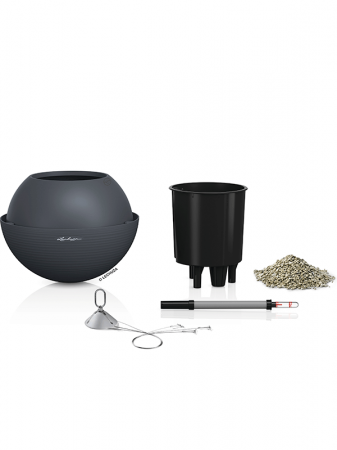 Ghiveci LECHUZA Bola Color Ardezie 32 x 25 [2]