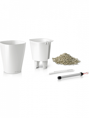 Ghiveci LECHUZA Premium Deltini Alb 14 x 18 [1]