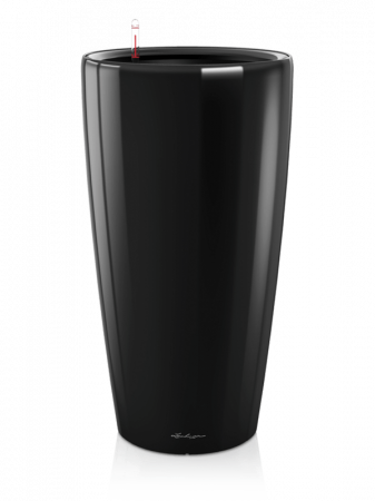 Ghivece de exterior - Ghiveci LECHUZA Premium Rondo Negru 40 x 75