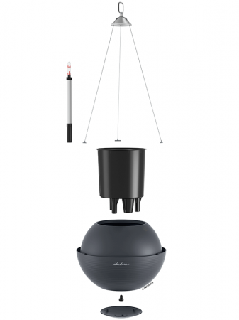 Ghiveci LECHUZA Bola Color Ardezie 32 x 25 [1]