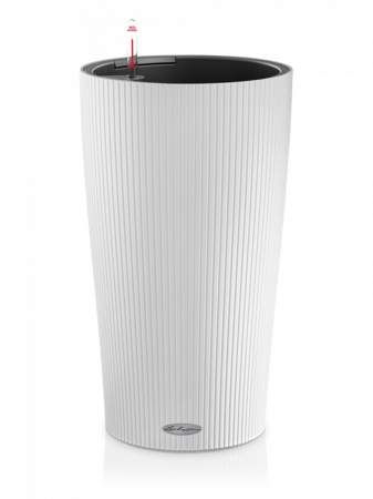 Ghivece de exterior - Ghiveci LECHUZA Cilindro Sand Graphite Black 32 x 56