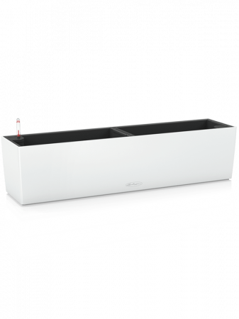 Ghivece de interior - Ghiveci LECHUZA Balconera Color Alb 80 x 19 / 19