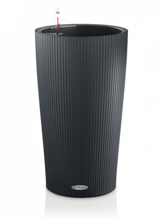 Ghivece de interior - Ghiveci LECHUZA Cilindro Ardezie 32 x 56