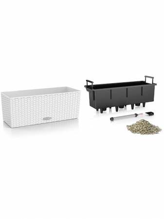 Ghiveci LECHUZA Balconera Cottage Alb 50 x 19 / 19 [1]