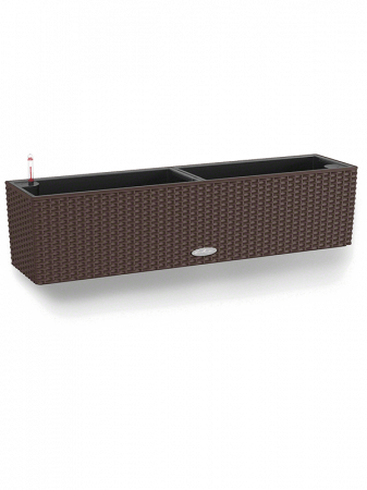 Ghivece de interior - Ghiveci LECHUZA Balconera Cottage Mocha 80 x 19 / 19