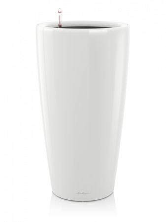 Ghivece de interior - Ghiveci LECHUZA Premium Rondo Alb 32 x 56