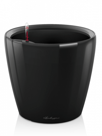 Ghivece de exterior - Ghiveci LECHUZA Classico LS Negru 28 x 26