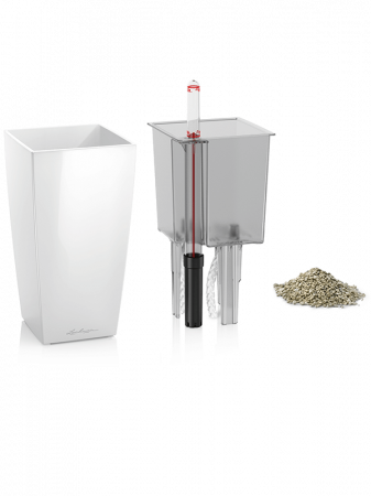 Ghiveci LECHUZA Maxi-Cubi Alb 9 x 9 x 18 [1]