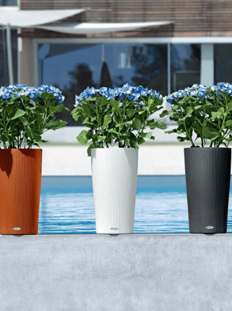 Ghiveci LECHUZA Cilindro Alb 23 x 41 [3]