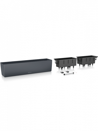 Ghiveci LECHUZA Balconera Color Ardezie 80 x 19 / 19 [1]