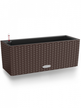 Ghivece de interior - Ghiveci LECHUZA Balconera Cottage Mocha 50 x 19 / 19