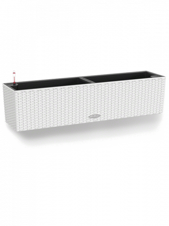 Ghivece de interior - Ghiveci LECHUZA Balconera Cottage Alb 80 x 19 / 19