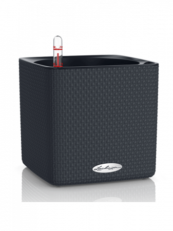 Ghivece de interior - Ghiveci LECHUZA Cube Color Ardezie 17 x 17 / 16