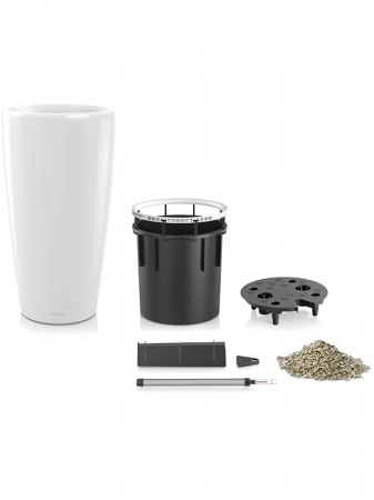 Ghiveci LECHUZA Premium Rondo Alb 32 x 56 [1]