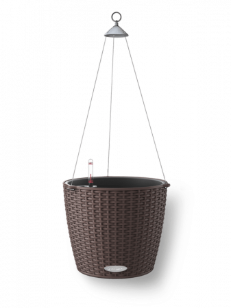 Ghivece de exterior - Ghiveci LECHUZA Trend Nido Cottage Mocha 27 x 23