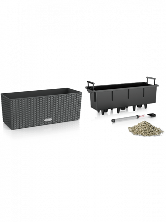 Ghiveci LECHUZA Balconera Cottage Granit 50 x 19 x 19 [1]