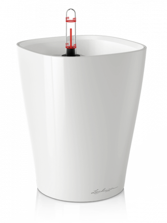 Ghivece de interior - Ghiveci LECHUZA Premium Deltini Alb 14 x 18