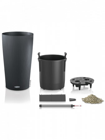 Ghiveci LECHUZA Cilindro Ardezie 23 x 41 [1]