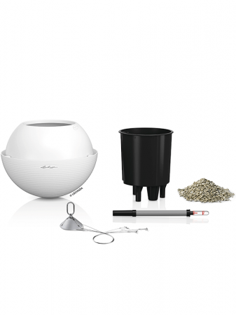 Ghiveci LECHUZA Bola Color Alb 32 x 25 [2]