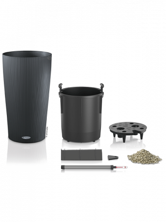 Ghiveci LECHUZA Cilindro Ardezie 32 x 56 [1]