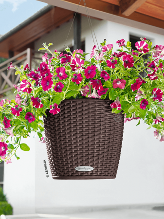 Ghiveci LECHUZA Trend Nido Cottage Mocha 27 x 21 [2]