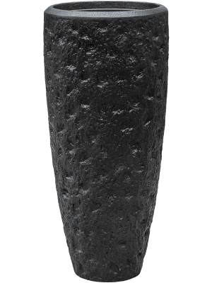 Ghivece de interior - Ghiveci POLYSTONE ROCKWELL Smoke (cu liner) 30 x 70