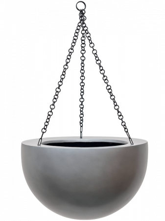 Ghivece de interior - Ghiveci GRADIENT Bol suspendat (matt grey) 33 x 21