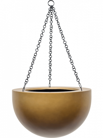 Ghivece de interior - Ghiveci GRADIENT Bol suspendat (matt honey) 33 x 21