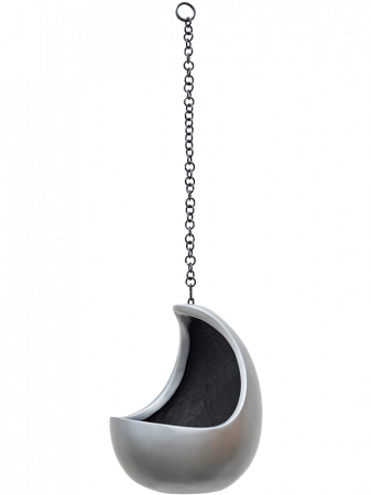 Ghivece de interior - Ghiveci GRADIENT Cocon suspendat (matt grey) 20 x 24