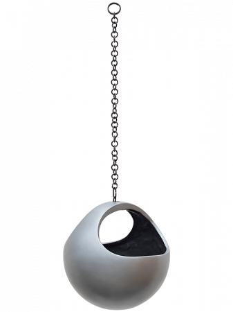 Ghivece de interior - Ghiveci GRADIENT Coș suspendat (matt grey) 21 x 21