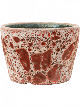 Ghivece de interior - Ghiveci LAVA Couple Relic Pink (smălțuit pe interior) 25 x 17