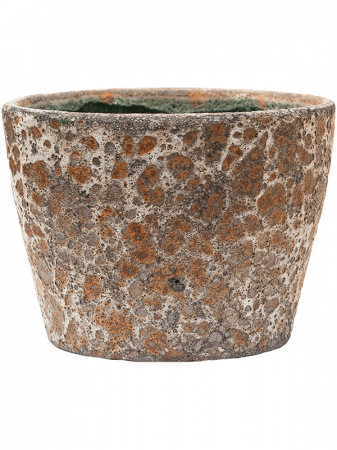 Ghivece de interior - Ghiveci LAVA Couple Relic rust metal (smălțuit pe interior) 19 x 13