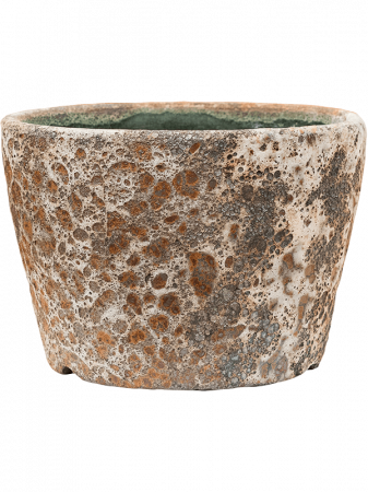 Ghivece de interior - Ghiveci LAVA Couple Relic rust metal (smălțuit pe interior) 25 x 17