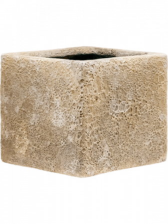 Ghivece - Ghiveci LAVA Relic beige (smălțuit pe interior) 22 x 22 / 20