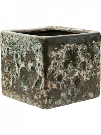 Ghivece de interior - Ghiveci LAVA Relic jade (smălțuit pe interior) 22 x 22 / 20