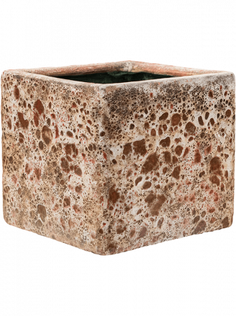 Ghivece de interior - Ghiveci LAVA Relic pink (smălțuit pe interior) 22 x 22 / 20