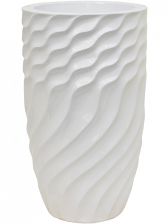 Ghivece - Ghiveci LUXE LITE GLOSSY BREAKER alb 36 x 60