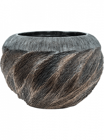 Ghivece de interior - Ghiveci LUXE LITE UNIVERSE WAVE bronz 45 x 32