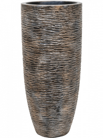 Ghivece de interior - Ghiveci LUXE LITE UNIVERSE WRINKLE bronz 34 x 75