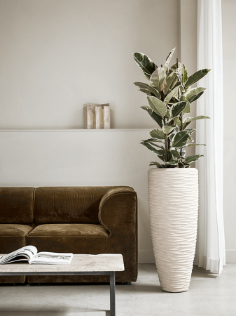 Ghiveci POLYSTONE SEASIDE natural (cu liner) 50 x 120 [2]