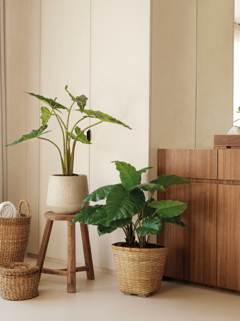 Ghiveci RAINDROP beige 30 x 26 [1]